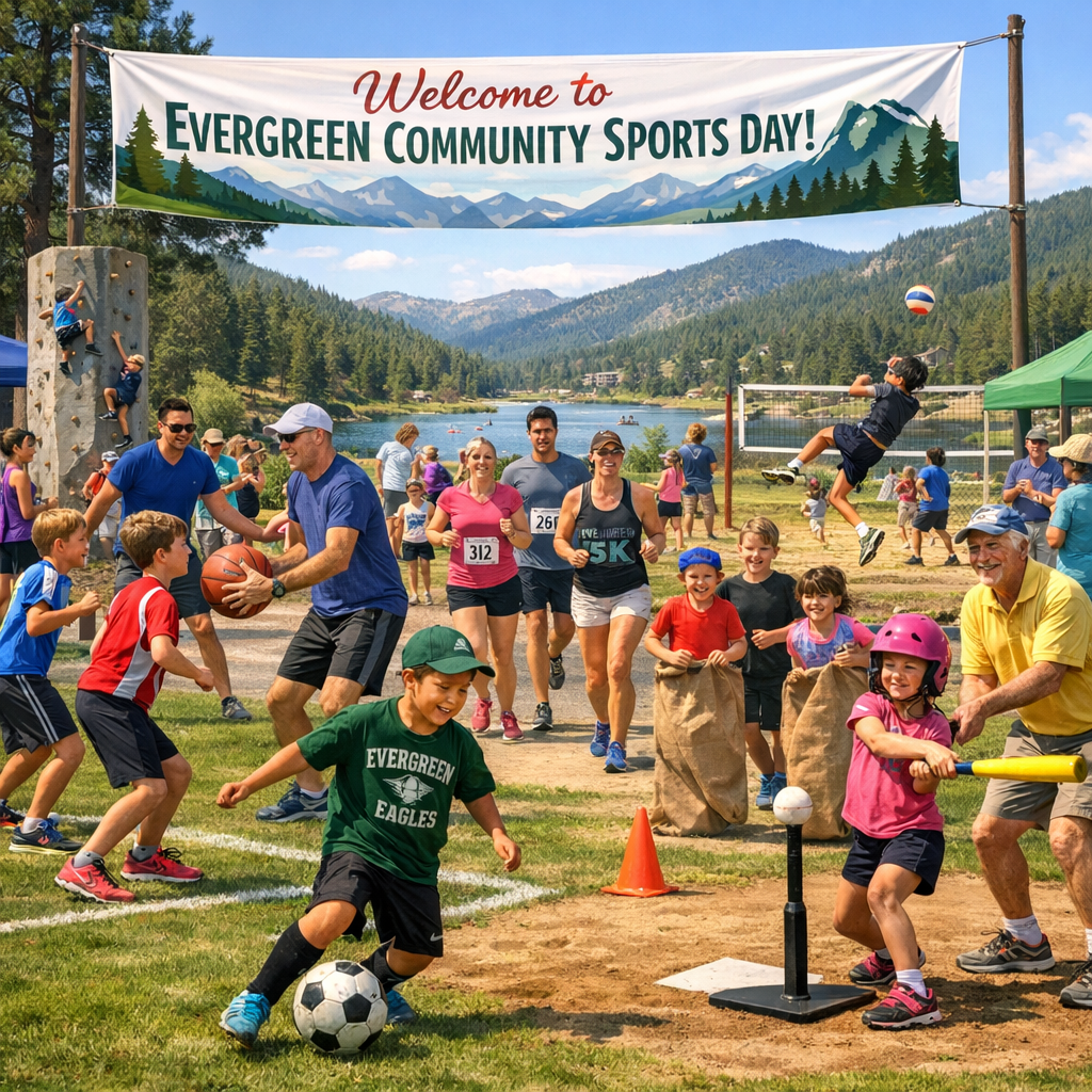 Evergreen’s Thriving Sports Scene: Opportunities for All Ages